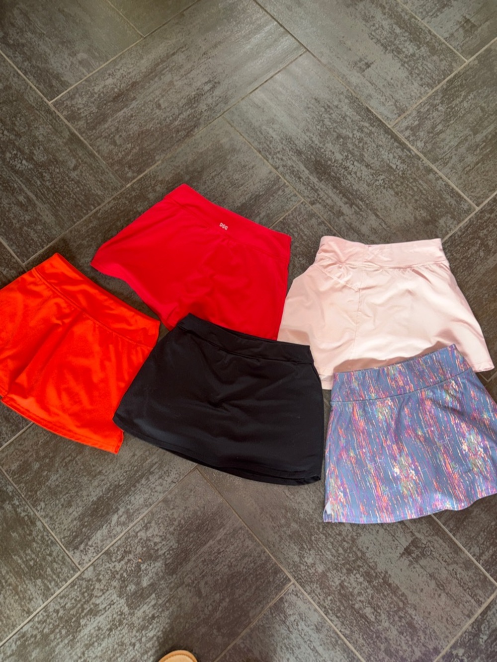 Girls Assorted Activewear sport skirts golf skirts 10/12